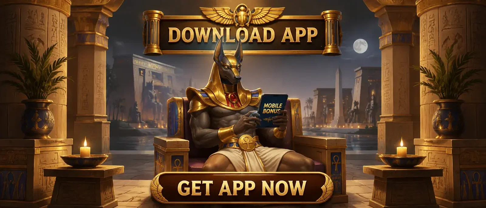 Holen Sie sich die AmunRa Mobile App